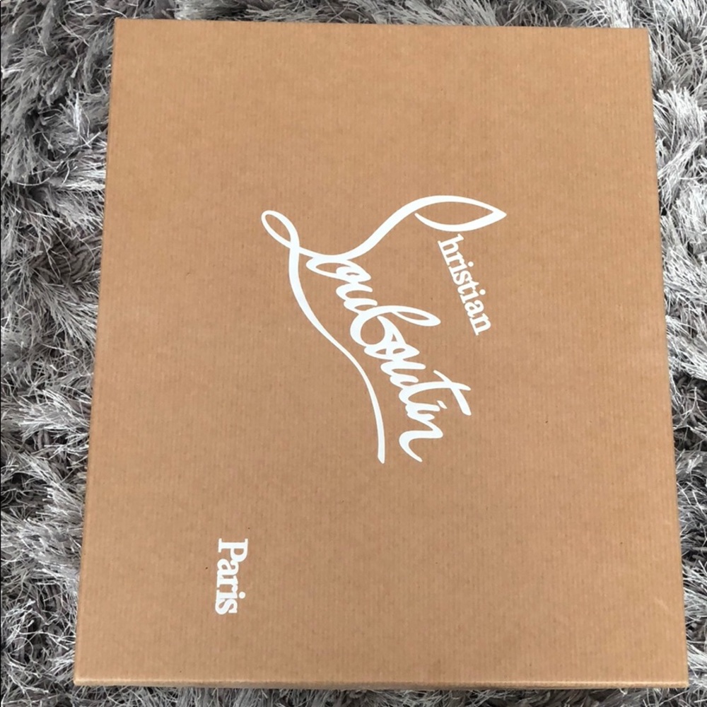 Christian louboutin Bianca 120 patent calf in nude